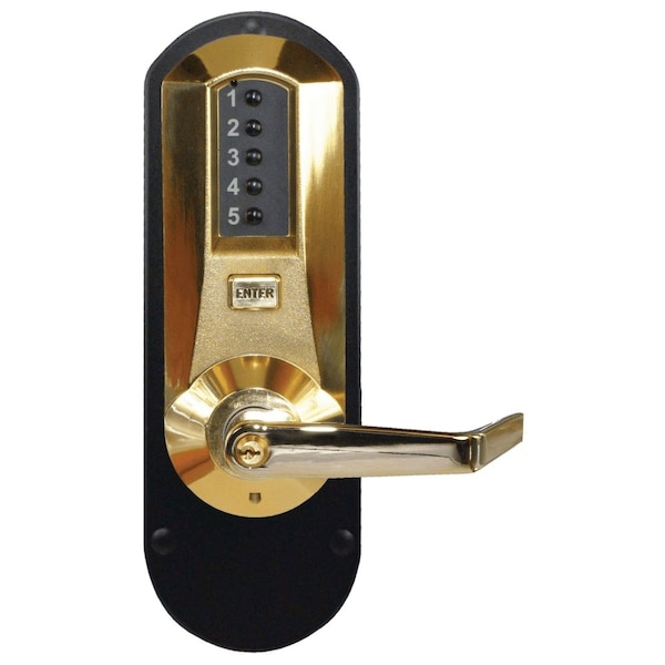 Rim Exit Trim with Keypad